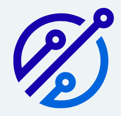 Black Personal Name Initials Typography Logo Design